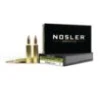 Nosler E-Tip Rifle Ammunition 26 Nosler 120gr E-Tip 3450 fps 20 ct