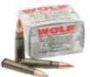 Wolf Military Classic Rifle Ammunition 7 62x39 124 gr FMJ 2330 fps 20 ct