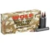 Wolf Military Classic Rifle Ammunition  223 Rem 55 gr FMJ 3241 fps 20 ct