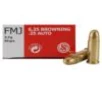 Sellier   Bellot Pistol   Revolver Ammo  25 Auto 50 gr FMJ 748 fps 50 ct