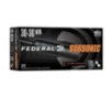 Federal Fusion Subsonic Rifle Ammunition  30-30 Win 170gr SP 1000 fps 20 ct