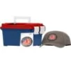 Hornady American Gunner Rifle Ammunition 6 5 Creedmoor 140gr BTHP 2690 fps 250 ct Loose Ammo Can with Hat Sticker