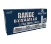 Fiocchi Range Dynamics Handgun Ammunition 9mm Luger 124 gr FMJ 1150 fps 50 ct