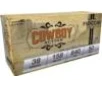 Fiocchi Cowboy Action Handgun Ammunition 38 Spl 158gr LFN 640 fps 50 ct