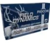 Fiocchi Field Dynamics Rifle Ammunition 30-06 Sprg 180 gr PSP 2700 fps 20 ct