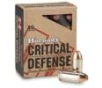Hornady Critical Defense Handgun Ammo  40 S W 165 gr FTX 1175 fps 20 ct
