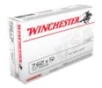 Winchester USA Rifle Ammunition 7 62X51 NATO 147 gr FMJ 2750 fps 20 ct
