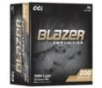Blazer Brass Handgun Ammunition 9mm Luger 124gr FMJ 1090 fps 200 ct  Trayed 