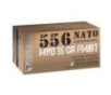 Fiocchi Shooting Dynamics Rifle Ammunition 5 56X45 NATO 55 gr FMJ 3240 fps 1000 ct  Case 
