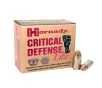Hornady Critical Defense 9mm Lite 100gr  FTX - 25 Rounds 90240