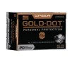 Speer Gold Dot  357 Sig 125gr  Hollow Point Ammuntion - 20 Rounds 23918GD