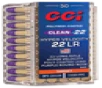 Cci Clean-22  Cci 954cc 22lr Hypvel Cln 31 Ln Prpl 50 100 - FAST FLAT RATE SHIPPING 