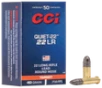Cci Quiet-22  Cci 960 22lr Quiet 40 Lrn 50 100 - FAST FLAT RATE SHIPPING 