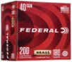 Federal Champion  Fed Wm52232 40 Brass 180 Fmj 200 5 - FAST FLAT RATE SHIPPING 