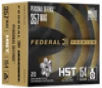 Federal Premium  Fed P357hst1s 357 154 Jhp 20 10 - FAST FLAT RATE SHIPPING 