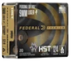 Federal Premium  Fed P9hst3s 9mmlg 124 Hst Jhp 20 10 - FAST FLAT RATE SHIPPING 