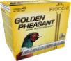 Fiocchi Golden Pheasant  Fio 20gp6 Gld Phs 20 2 75 6sht 1oz 25 10 - FAST FLAT RATE SHIPPING 