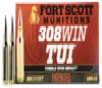 Fort Scott Munitions Tumble Upon Impact  tui   Fsm 308-150-scv2 308win 150gr Tui 20 10 - FAST FLAT RATE SHIPPING 