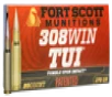 Fort Scott Munitions Tumble Upon Impact  tui   Fsm 308-175-scv2 308win 175gr Tui 20 10 - FAST FLAT RATE SHIPPING 