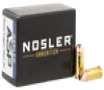 Nosler Assured Stopping Power  Nos 51285 9mm 115 Jhp 20 20 - FAST FLAT RATE SHIPPING 