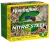 Remington Ammunition Nitro-steel  Rem 20800 Ns12m3 Nitro 12 3in 3 Stl 11 4 25 10 - FAST FLAT RATE SHIPPING 