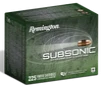 Remington Ammunition Subsonic  Rem 21249 Ss225 22lr 40 Hp 225 10 - FAST FLAT RATE SHIPPING 