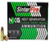 Sinterfire Inc Next Generation  nxg   Sinterfire Sf38075nxg 380 Auto 75gr Leadfree 50 20 - FAST FLAT RATE SHIPPING 