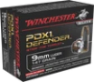Winchester Ammo Defender  Win S9mmpdb1 9mm 147 Pdx 20 10 - FAST FLAT RATE SHIPPING 