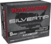 Winchester Ammo Silvertip  Win W9mmst 9mm 115 Sthp 20 10 - FAST FLAT RATE SHIPPING 