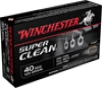Winchester Ammo Super Clean  In W40swlf 40s 120 Fmj Nt 50 10 - FAST FLAT RATE SHIPPING 