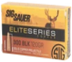 Sig Sauer Elite Copper Hunting  Sig E300h1-20 Elite Hunt 300bo 120 Gr 20 10 - FAST FLAT RATE SHIPPING 