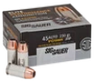 Sig Sauer Elite Defense  Sig E45ap2-20 Vcrwn 45 230 Jhp 20 10 - FAST FLAT RATE SHIPPING 