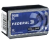Federal Small Game   Target  Fed 757 22wmr 50 Jhp 50 60 - FAST FLAT RATE SHIPPING 