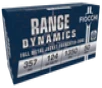 Fiocchi Range Dynamics  Fio 357sigap 357s 124 Fmj 50 20 - FAST FLAT RATE SHIPPING 