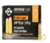Ppu Defense  Ppu Ppd91 9mm 115 Jhp 50 20 - FAST FLAT RATE SHIPPING 