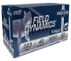 Fiocchi Field Dynamics  Fio 223hvb50 223 40 Hrnvm 50 20 - FAST FLAT RATE SHIPPING 