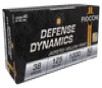 Fiocchi Defense Dynamics  Fio 38f 38sp 125 Jhp 50 20 - FAST FLAT RATE SHIPPING 
