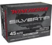 Win Silvertip 45acp 185gr Hp 20 200 - FAST FLAT RATE SHIPPING 