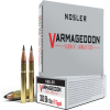 Nosler Varmageddon  300 AAC Blackout 110 Grain Flat Base Tipped Brass Cased Centerfire Rifle Ammo 20 Rounds 40127