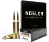 Nosler Match Grade  338 Lapua Magnum 300 Grain Custom Competition Brass Cased Centerfire Rifle Ammo 20 Rounds 43136 - FREE SHIPPING