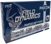 Fiocchi Field Dynamics 7mm-08 Remington 139 Grain Interlock BTSP Brass Rifle Ammo 20 Rounds 7MM08B
