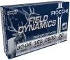 Fiocchi Field Dynamics  30-06 165 Grain PSP Brass Cased Rifle Ammo 20 Rounds 3006C