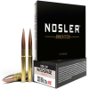 Nosler Match Grade  300 AAC Blackout 220 Grain Custom Competition Hollow Point Boat Tail Brass Cased Centerfire Rifle Ammo 20 Rounds 51275