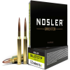 Nosler 6 5mm Creedmoor 120 Grain Ballistic Tip Brass Cased Centerfire Rifle Ammo 20 Rounds 42050
