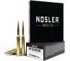 Nosler Match Grade 6 5mm Creedmoor 140 Grain Jacketed Hollow Point Boat Tail Brass Cased Centerfire Rifle Ammo 20 Rounds 60115
