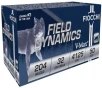 Fiocchi Field Dynamics 204 Ruger 32 Grain VMAX Brass Rifle Ammo 50 Rounds 204HVA