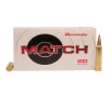 Hornady Match  300 Winchester Magnum 195 grain Extremely Low Drag Match Brass Cased Centerfire Rifle Ammo 20 Rounds 82180
