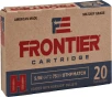 Hornady Frontier 5 56x45mm NATO 75 grain Boat Tail Hollow Point Brass Centerfire Rifle Ammo 20 FR320