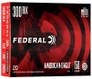 Federal Premium American Eagle Rifle 300 Blackout 150 Grain Full Metal Jacket Boat Tail Brass Cased Centerfire Rifle Ammo 20 Rounds AE300BLK1