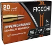 Fiocchi Hyperformance Hunt  300 Winchester Magnum 180 Grain SST Rifle Ammo 20 Rounds 300WMHSA